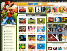 Tablet Screenshot of jugarmas.net
